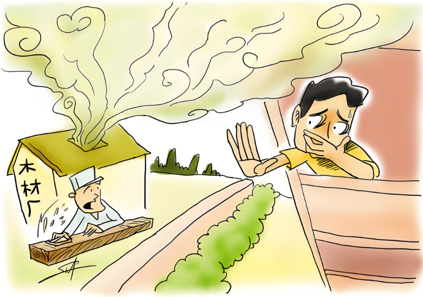 木材廠惡臭排放污染、大氣濃度污染預(yù)警系統(tǒng)應(yīng)用方案