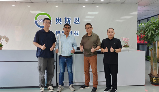 泰國客戶專程考察奧斯恩，深度對接需求共促項目落地